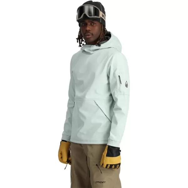 Spyder Men's Softshell Riding Hoodie Ski Jacket
