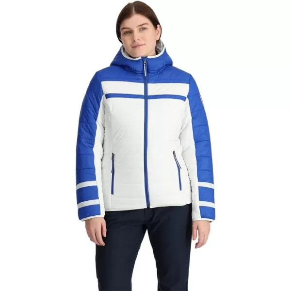 Spyder Women's Ethos Hooded Puffy Ski Jacket