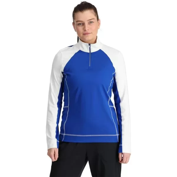 Spyder Women's Savona 1/2 Zip Quick Dry T-Neck Shirt