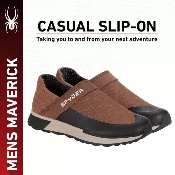imageSpyder Mens Casual and Fashion SneakersBrown Spice