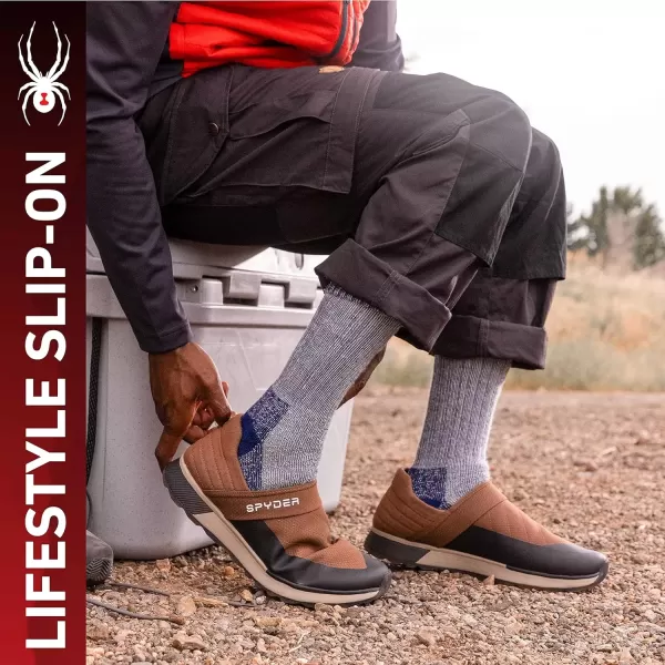 imageSpyder Mens Casual and Fashion SneakersBrown Spice