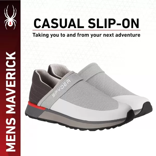 imageSpyder Mens Casual and Fashion SneakersGlacier GreyDark Grey