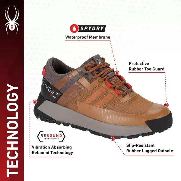 imageSpyder Mens Hiking ShoesBrown Spice