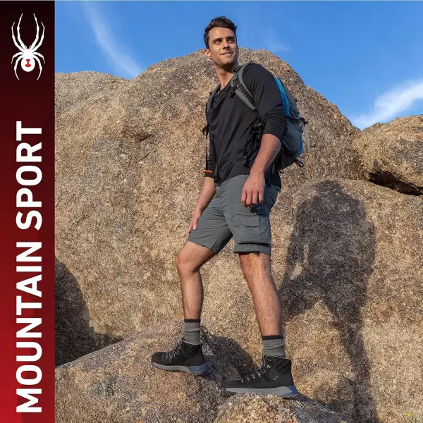 imageSpyder Mens Hiking ShoesBrush Brown