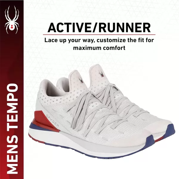 imageSpyder Mens Road Running Shoes Glacier Grey 10