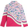 imageSpyder Girls Reflect Half Zip TNeck Ski Base Layer JacketPetal Pink