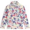 imageSpyder Girls Reflect Half Zip TNeck Ski Base Layer JacketButterfly Multi