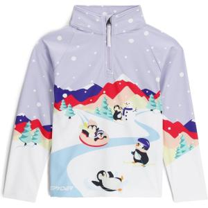 imageSpyder Girls Reflect Half Zip TNeck Ski Base Layer JacketViolet Dust