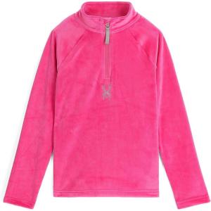 imageSpyder Girls Shimmer Bug Half Zip TNeck Ski Base Layer JacketPink