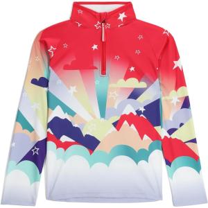 imageSpyder Girls Surface 12 Zip Top Big KidsMulti