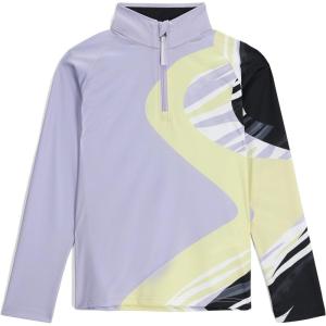 imageSpyder Girls Surface 12 Zip Top Big KidsViolet Dust