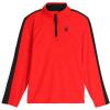 imageSpyder Boys Base 12 Zip Quick Dry TNeck ShirtVolcano