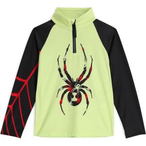 imageSpyder Boys Bug Half Zip TNeckLime Ice