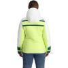 imageSpyder Womens Ethos Hooded Puffy Ski JacketLime Ice