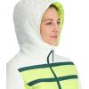 imageSpyder Womens Ethos Hooded Puffy Ski JacketLime Ice