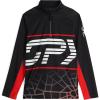 imageSpyder Boys Web Half Zip TNeckBlack