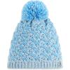 imageSpyder Womens Brrr Berry Lined Knit Pom Ski BeanieBlue Drift