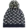 imageSpyder Womens Brrr Berry Lined Knit Pom Ski BeanieTrue Navy