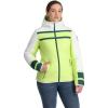 imageSpyder Womens Ethos Hooded Puffy Ski JacketLime Ice