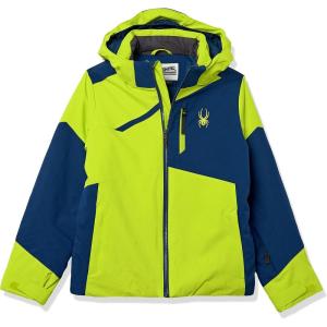 imageSpyder Boys Challenger Insulated Ski JacketSharp Lime Abyss