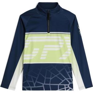 imageSpyder Boys Web Half Zip TNeckTrue Navy