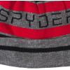 imageSpyder Mens Icebox Lined Pom Ski BeaniePolarRedBlack