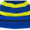 imageSpyder Mens Icebox Lined Pom Ski BeanieTurkish SeaAcidFrontier