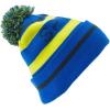 imageSpyder Mens Icebox Lined Pom Ski BeanieTurkish SeaAcidFrontier