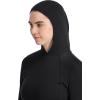 imageSpyder Womens Charger Hoodie Baselayer Thermal Ski TopBlack