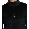 imageSpyder Womens Shimmer Bug Half Zip TNeck Ski Base LayerBlack