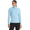 imageSpyder Womens Shimmer Bug Half Zip TNeck Ski Base LayerBlue Drift