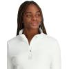 imageSpyder Womens Shimmer Bug Half Zip TNeck Ski Base LayerWhite