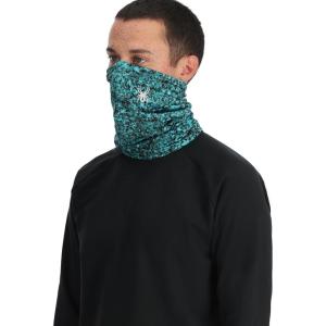 imageSpyder Mens Cruise Tube Ski Neck Gaiter Face Mask Neck WarmerMaple Haze Teal Green