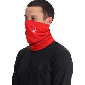 imageSpyder Mens Cruise Tube Ski Neck Gaiter Face Mask Neck WarmerSpyder Red