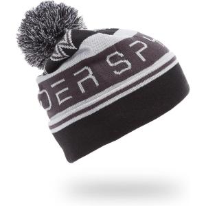 imageSpyder Mens Icebox Lined Pom Ski BeanieBlack S22