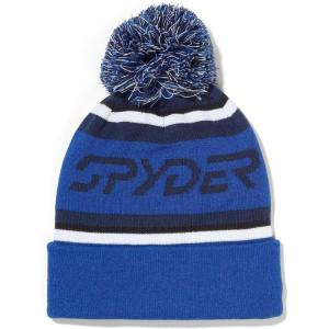 imageSpyder Mens Icebox Lined Pom Ski BeanieElectric Blue