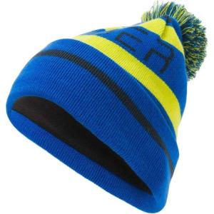 imageSpyder Mens Icebox Lined Pom Ski BeanieTurkish SeaAcidFrontier