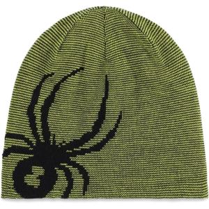 imageSpyder Mens Innsbruck Reversible Ski Winter BeanieAcid Yellow