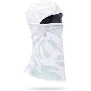 imageSpyder Mens Pivot Balaclava Ski Warm Face MaskWhite Combo