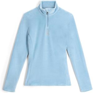 imageSpyder Womens Shimmer Bug Half Zip TNeck Ski Base LayerBlue Drift