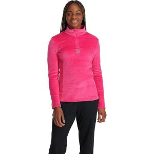 imageSpyder Womens Shimmer Bug Half Zip TNeck Ski Base LayerPink