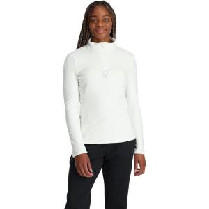 imageSpyder Womens Shimmer Bug Half Zip TNeck Ski Base LayerWhite