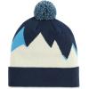 imageSpyder Mens Zone Rolled Pom Ski BeanieTrue Navy