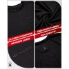 imageSpyder Athletic Mens T Shirt  Moisture Wicking Performance Ultra Soft Short Sleeve Running Gym Workout Shirts for MenBlack Jacquard