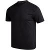 imageSpyder Athletic Mens T Shirt  Moisture Wicking Performance Ultra Soft Short Sleeve Running Gym Workout Shirts for MenBlack Solid