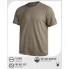 imageSpyder Athletic Mens T Shirt  Moisture Wicking Performance Ultra Soft Short Sleeve Running Gym Workout Shirts for MenBrown Stone Logo