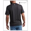 imageSpyder Athletic Mens T Shirt  Moisture Wicking Performance Ultra Soft Short Sleeve Running Gym Workout Shirts for MenHeather Black