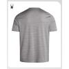 imageSpyder Athletic Mens T Shirt  Moisture Wicking Performance Ultra Soft Short Sleeve Running Gym Workout Shirts for MenPewter Jacquard