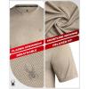 imageSpyder Mens Athletic Shirts  Moisture Wicking Short Sleeve Crewneck Workout Shirts for Men Athletic Tops for Gym ampamp RunningGravel