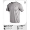 imageSpyder Mens Athletic Shirts  Moisture Wicking Short Sleeve Crewneck Workout Shirts for Men Athletic Tops for Gym ampamp RunningLight Grey